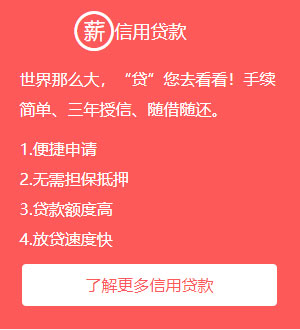 信用貸款